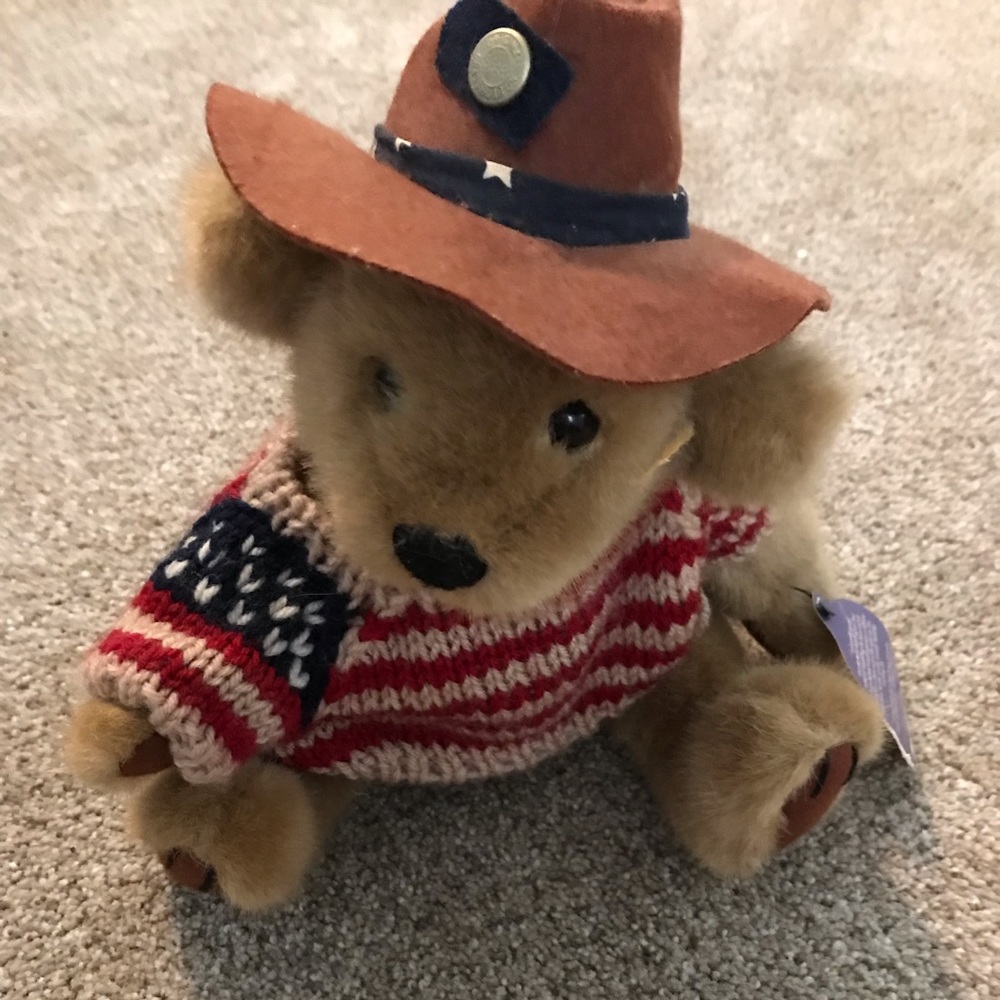 VTG Brass button bear collection Cody Friendship Pickford bears